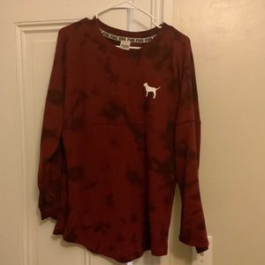 Victoria’s Secret PINK Red/Burgundy Sweatshirt